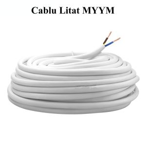 Cablu Electric Litat MYYM Alb