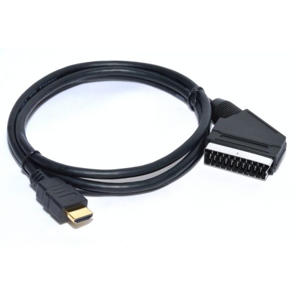 Cablu HDMI tata la SCART tata 1.5m