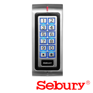 Controler stand-alone cu tastatura si cititor card, carcasa antivandal - SEBURY SEB-K2