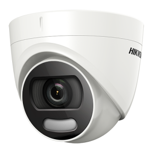 ColorVU - Camera AnalogHD 2MP, lentila 2.8mm, Lumina alba 20 m - HIKVISION DS-2CE72DFT-F28
