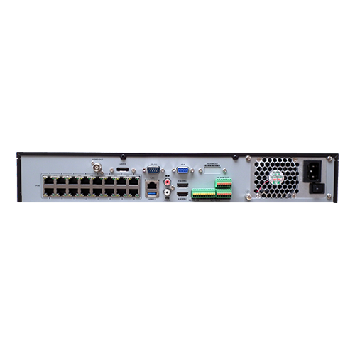 NVR 4K AcuSense 32 canale 12MP, + 16 porturi PoE - HIKVISION DS-7732NXI-I4-16P-S - imagine 2