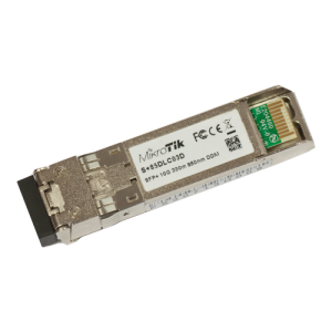 Modul SFP+ 10G MM 300m 850nm Dual LC-connector - Mikrotik S+85DLC03D