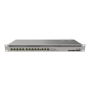 Router 13 x Gigabit, RouterOS L6, 1U, Dual PSU - MikroTik RB1100x4
