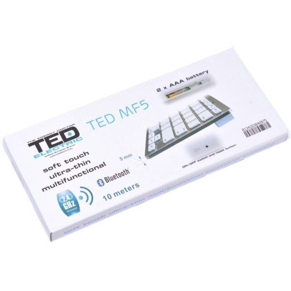 Mini Tastatura Bluetooth Multifunctionala TED