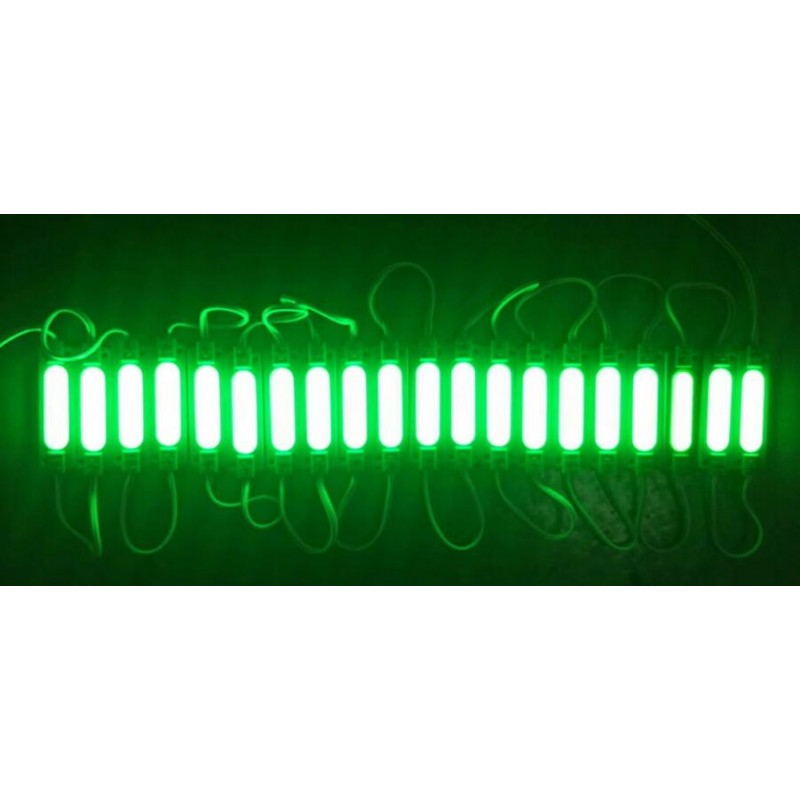 Modul Led SMD 5730 Verde Impermeabil Set 20 Bucati