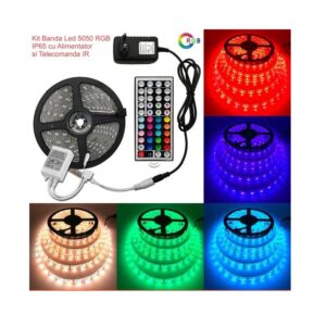 Kit Banda Led 5050 RGB IP65 RO046LX
