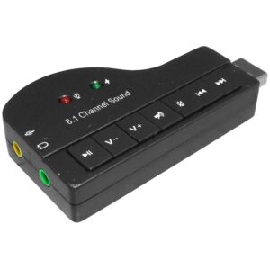 Placa de Sunet pe USB 8.1 Canale Virtual Sound