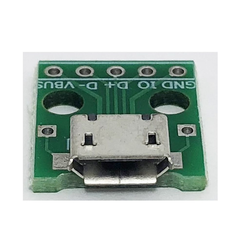 Mufa Micro USB mama 2.0 pe Cablaj Imprimat